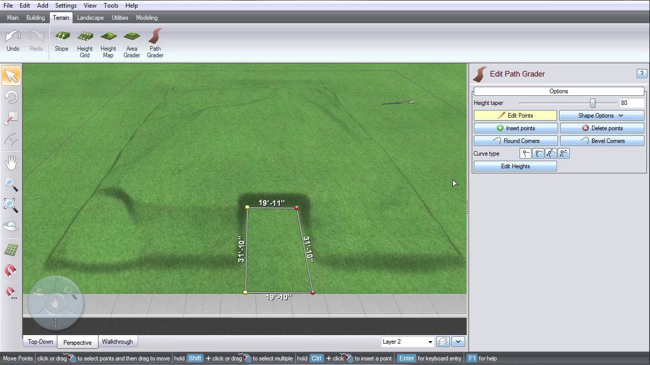 Realtime Landscaping- Path Grader