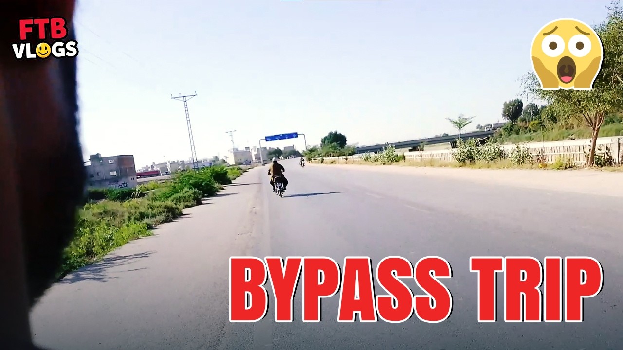 Pathan Colony se Bypass Tak | First Vlog | FTB Vlogs