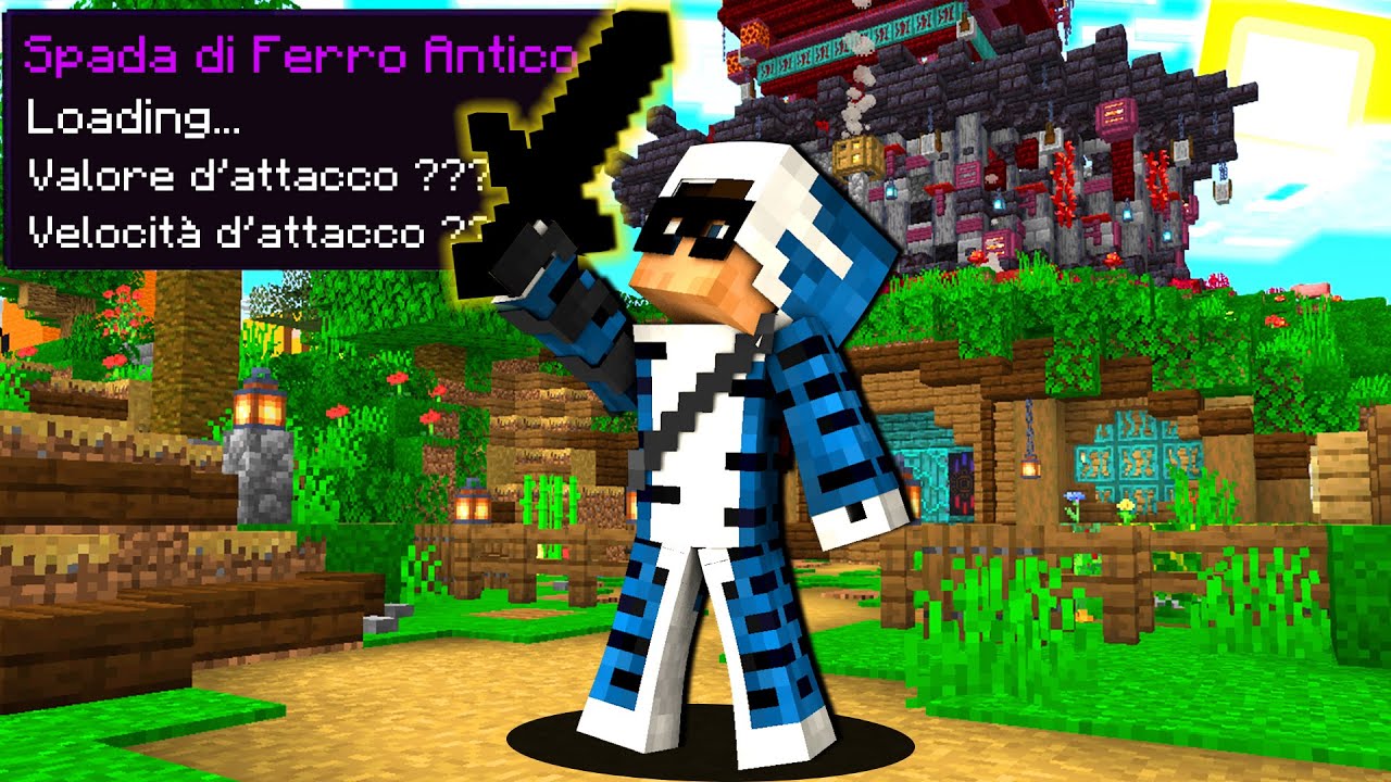 HO CREATO LA NUOVA SPADA LEGGENDARIA NELLA BIG VANILLA - MINECRAFT ITA