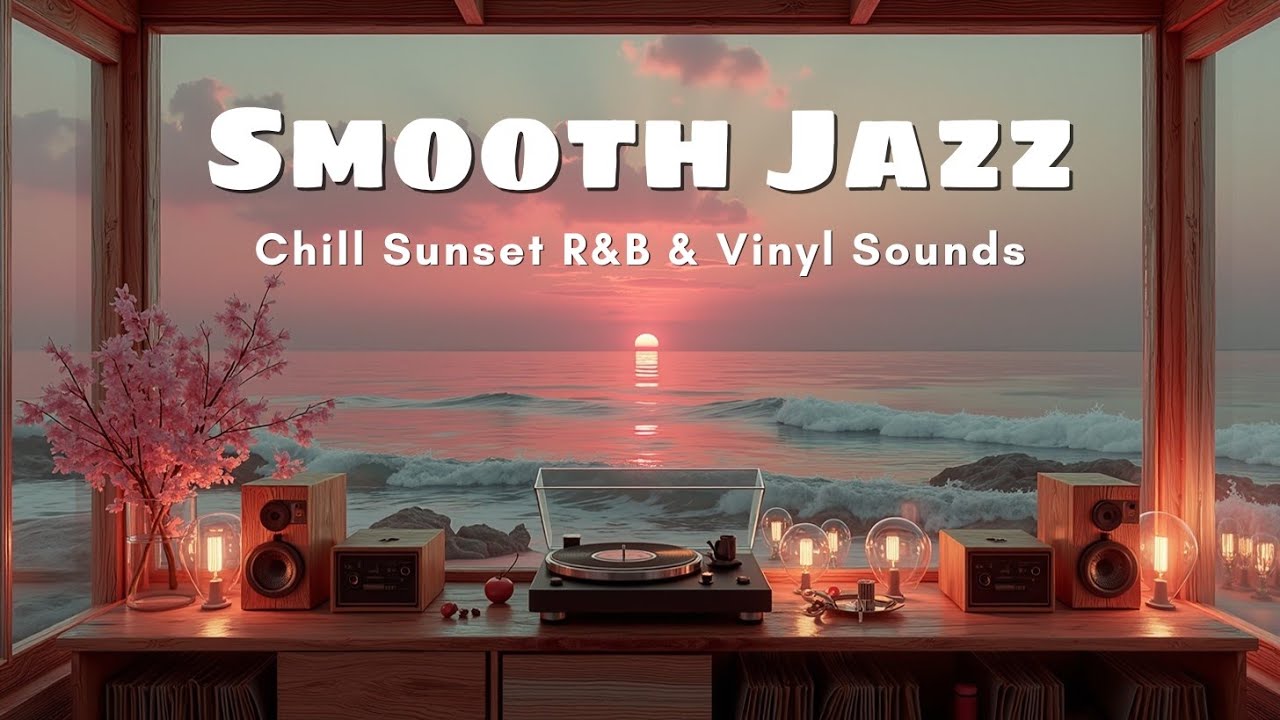 Chill Sunset R&B & Vinyl Sounds | Perfect Beach Lounge Music | Downtempo Jazz