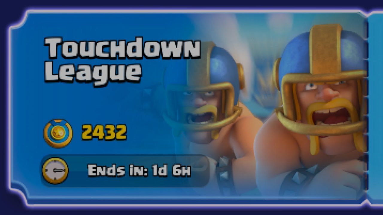 TOP 200 PUSH IN TOUCHDOWN LADDER