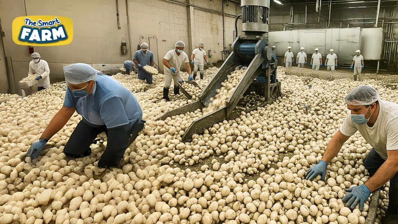 Inside The Most Advanced Mushroom Factory In The World!