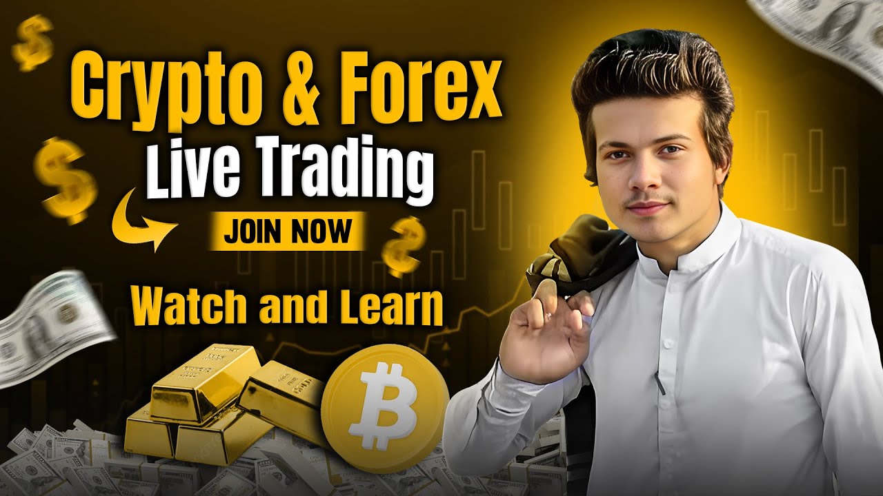 Join our live stream for in-depth crypto & gold market analysis.