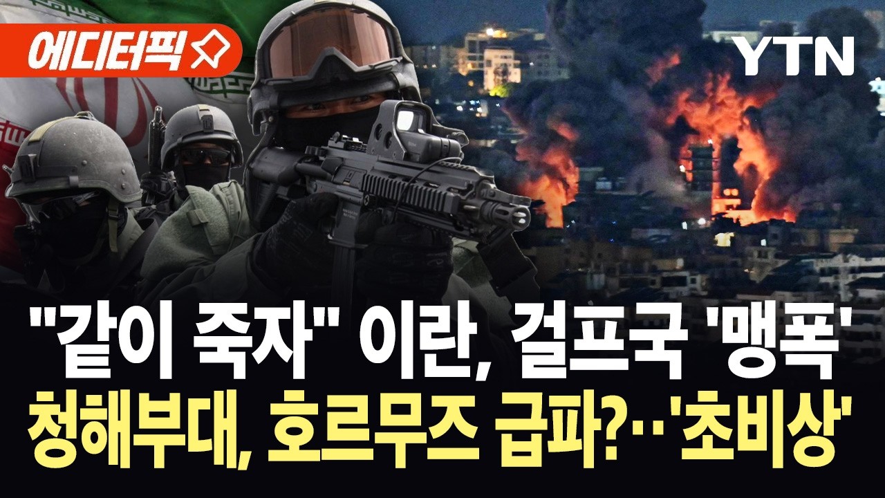 [에디터픽] 이란 위협에 제2 아덴만 작전?…한국, 청해부대 급파 가능성 '일촉즉발' / YTN