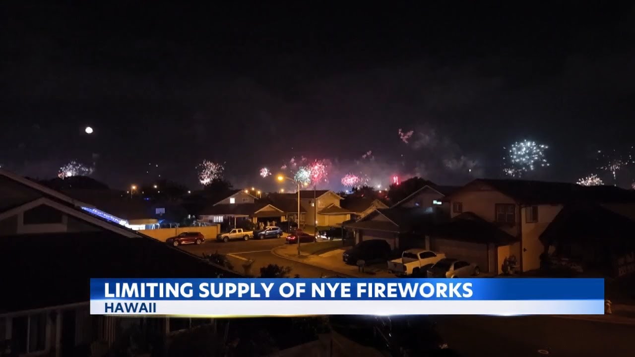New Year&rsquo;s Eve in Hawaiʻi could be quieter as major fireworks seller closes statewide