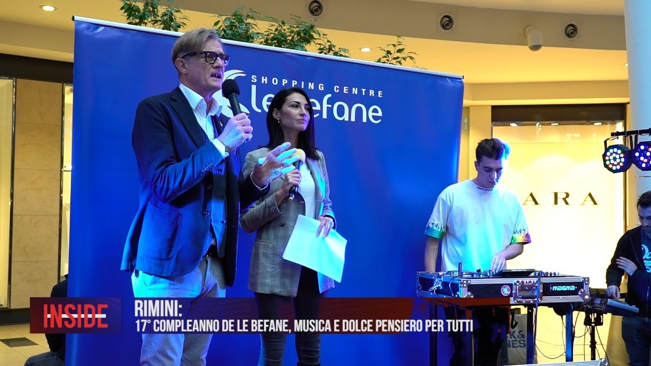 RIMINI: 17° Compleanno de Le  Befane, musica e dolce pensiero per tutti