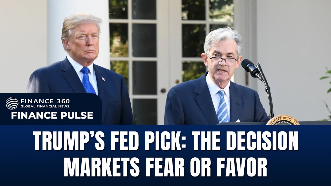 Trump’s Fed Pick Sparks Market Volatility | Gold Falls, Dollar Rises | Finance Pulse