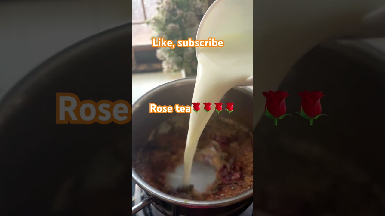 Rose tea recipe #￼ First ￼ Time Banaya aur Sabko Bahut Achcha laga ￼￼