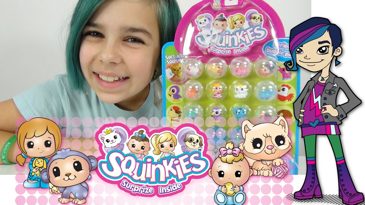 Squinkies - Series 18 - Opening with 4 Surprise - So Cute!