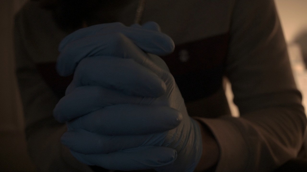ASMR Ear Exam Latex Gloves For Sleep