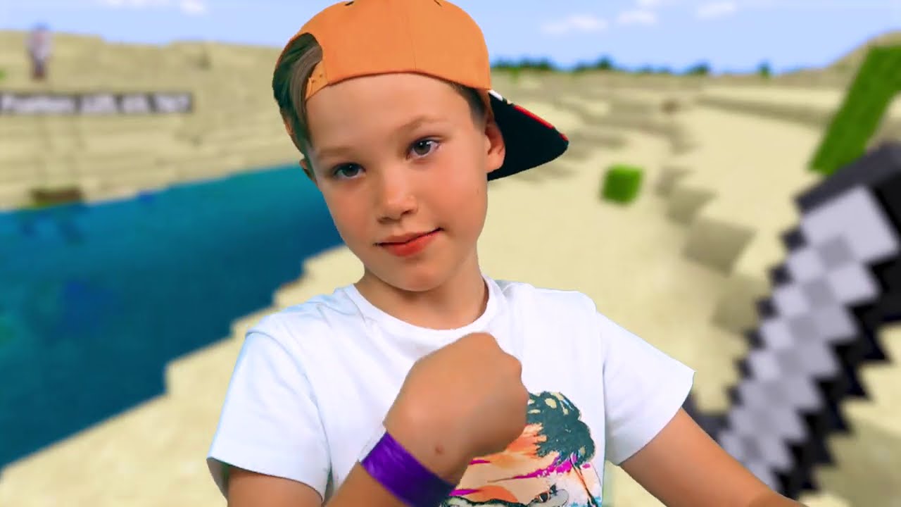 Выживание с Катей в Minecraft