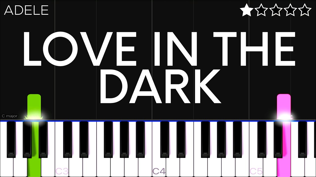 Adele - Love In The Dark | EASY Piano Tutorial