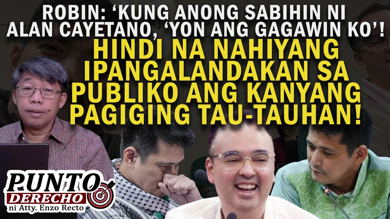 ROBIN, HINDI NA NAHIYANG IPANGALANDAKAN SA PUBLIKO ANG KANYANG PAGIGING TAU-TAUHAN!
