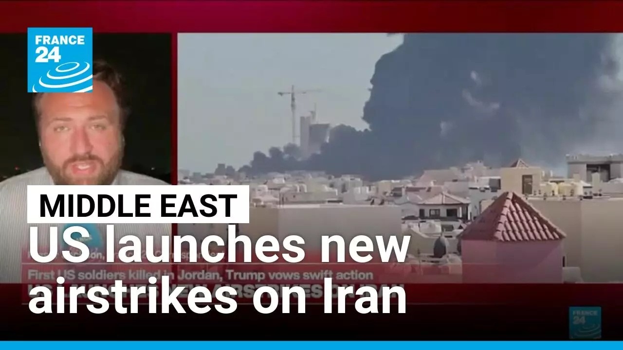 US launches new airstrikes on Iran after confirming troop deaths &bull; FRANCE 24 English