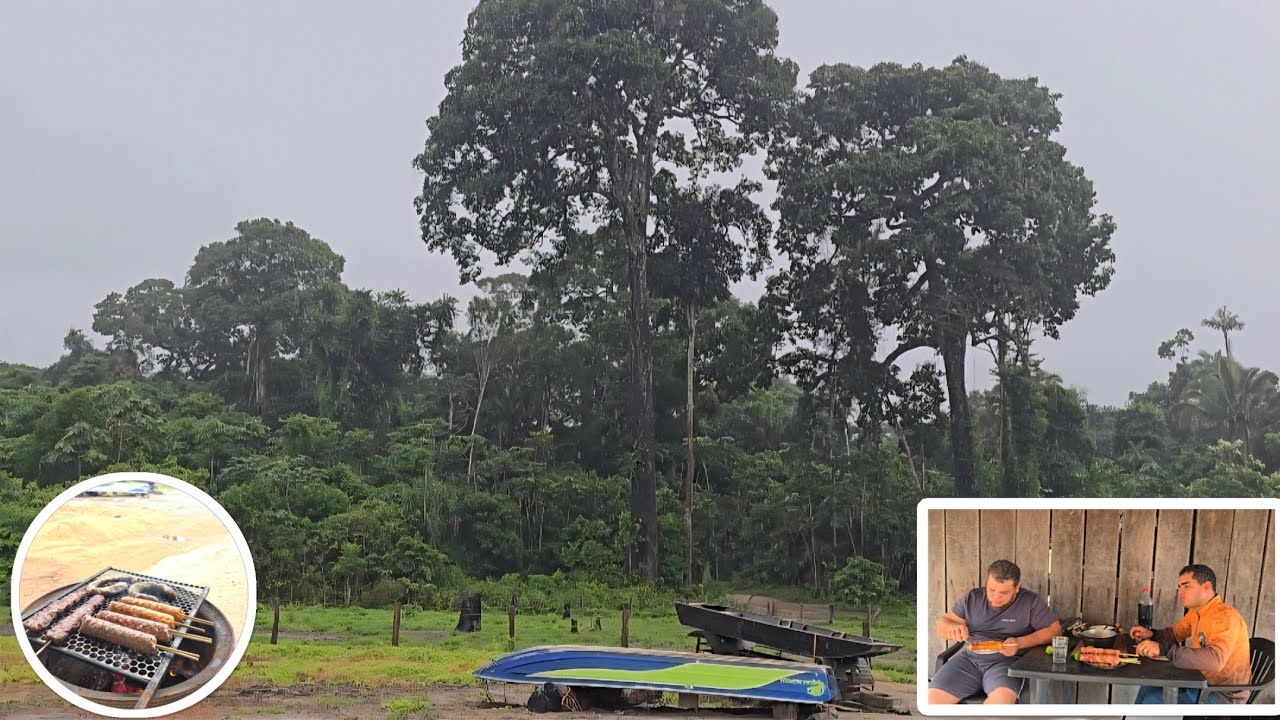 Amanheceu chovendo na Toca do Sapo, e fez um Almoço especial pra min @Gersonpires-p 