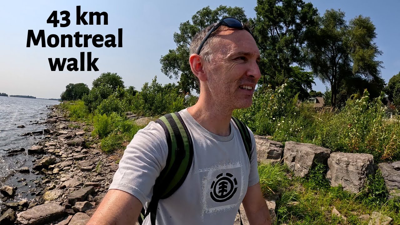 My 43km walk across Montreal: Sainte-Anne-de-Bellevue to the Old Port