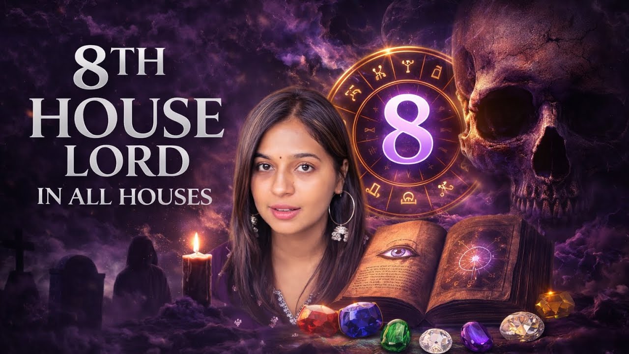 Secrets of the 8th house | 8th lord in all houses