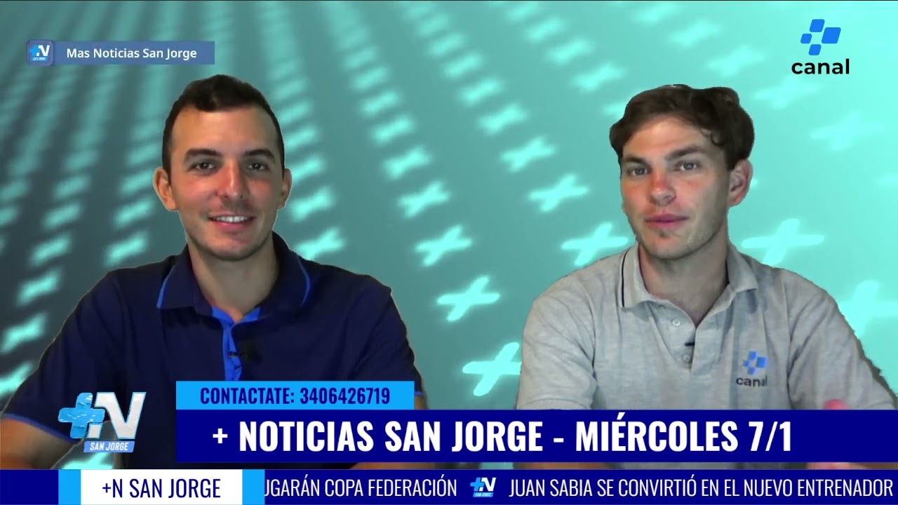 Noticiero 7/1/2026 | Más Noticias San Jorge