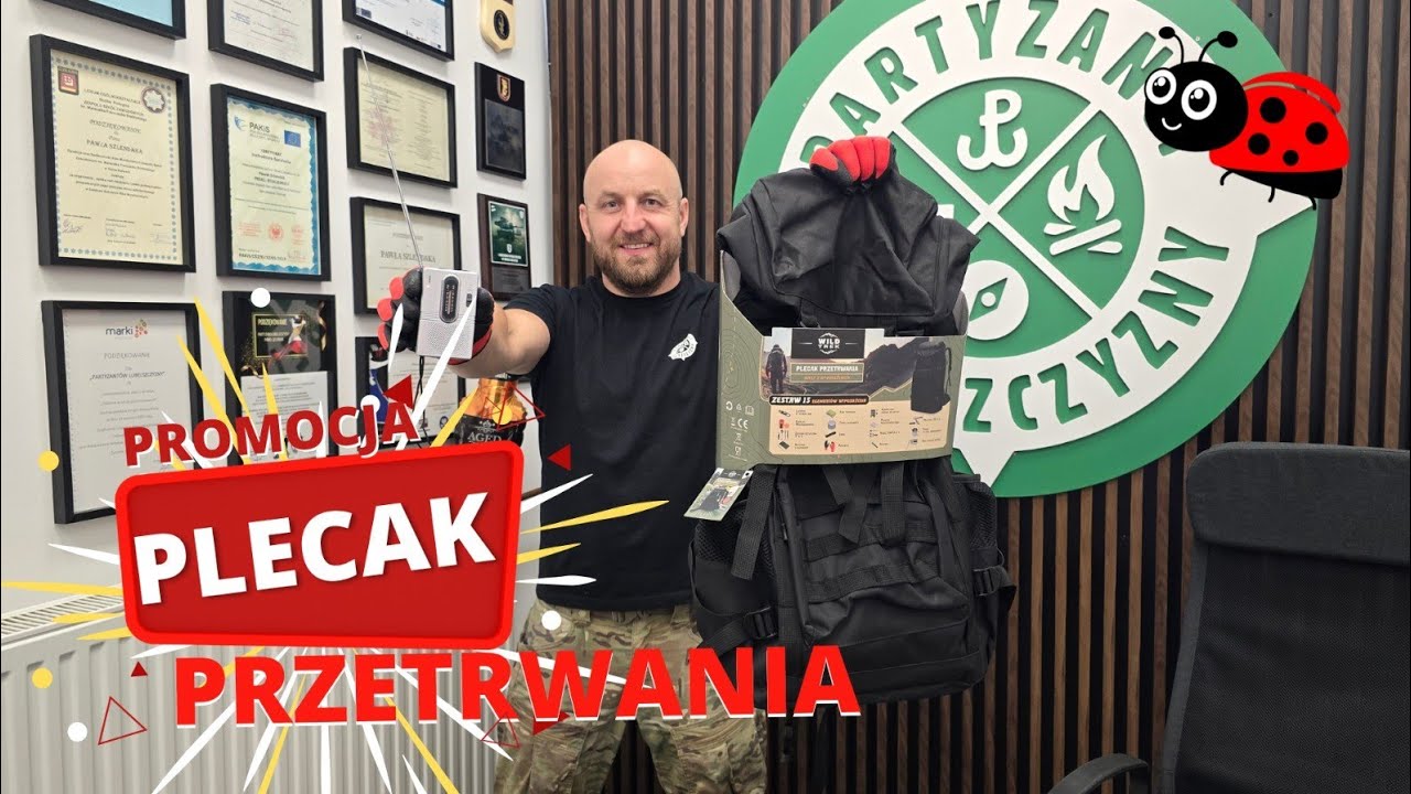 Plecak survivalowy z biedry - recenzja