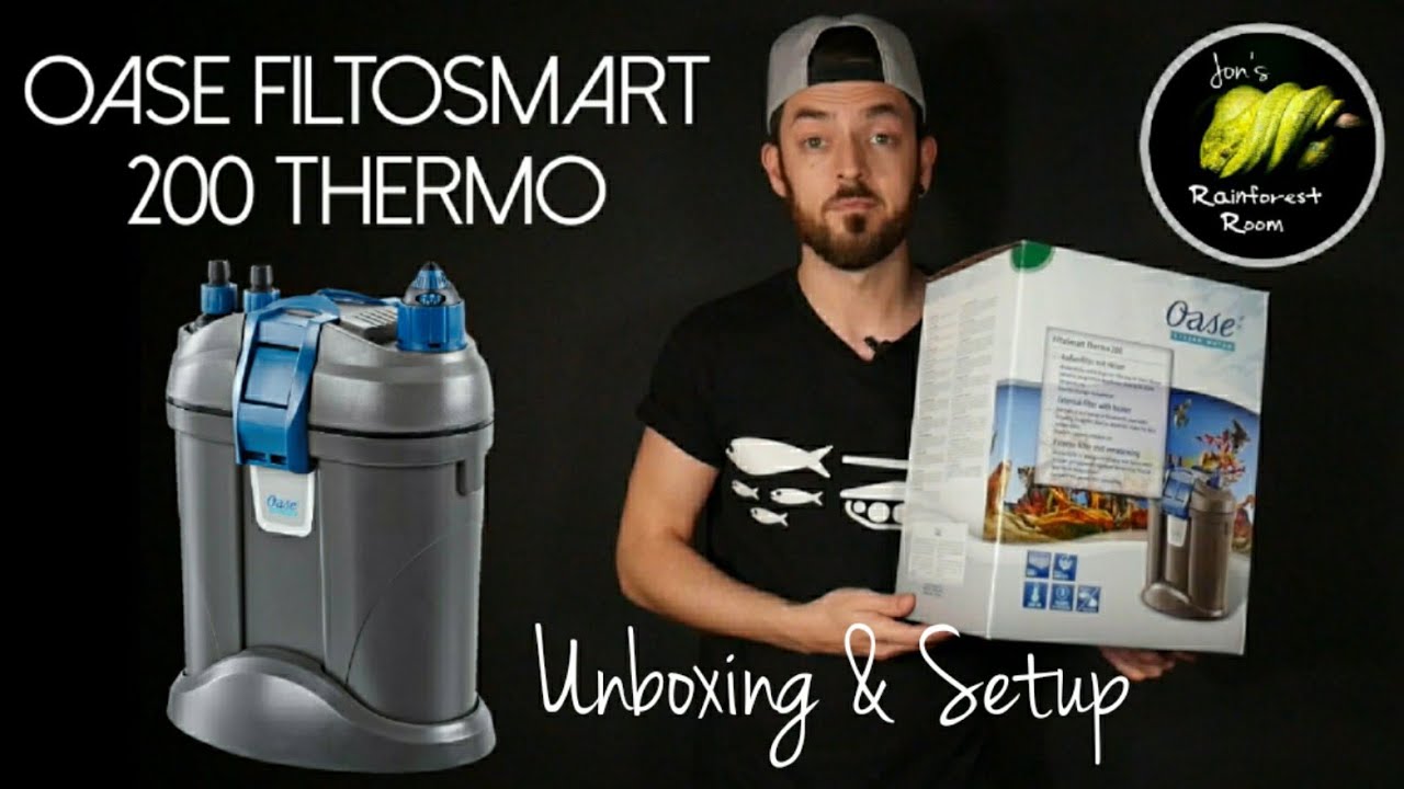 Распаковка и настройка Oase Filtosmart Thermo 200