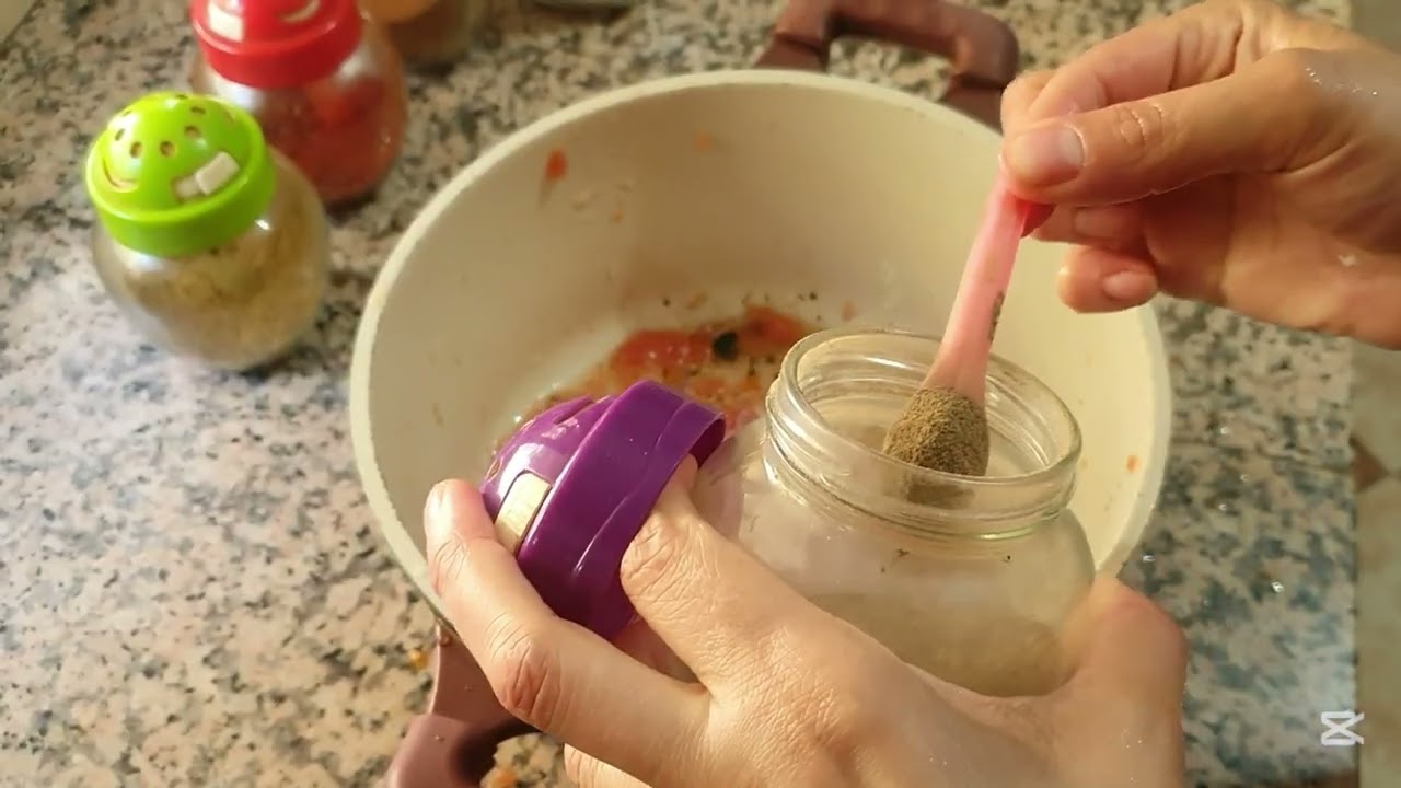 كفة بمطيشة سريعة و لدييدة 🥫🍅😋