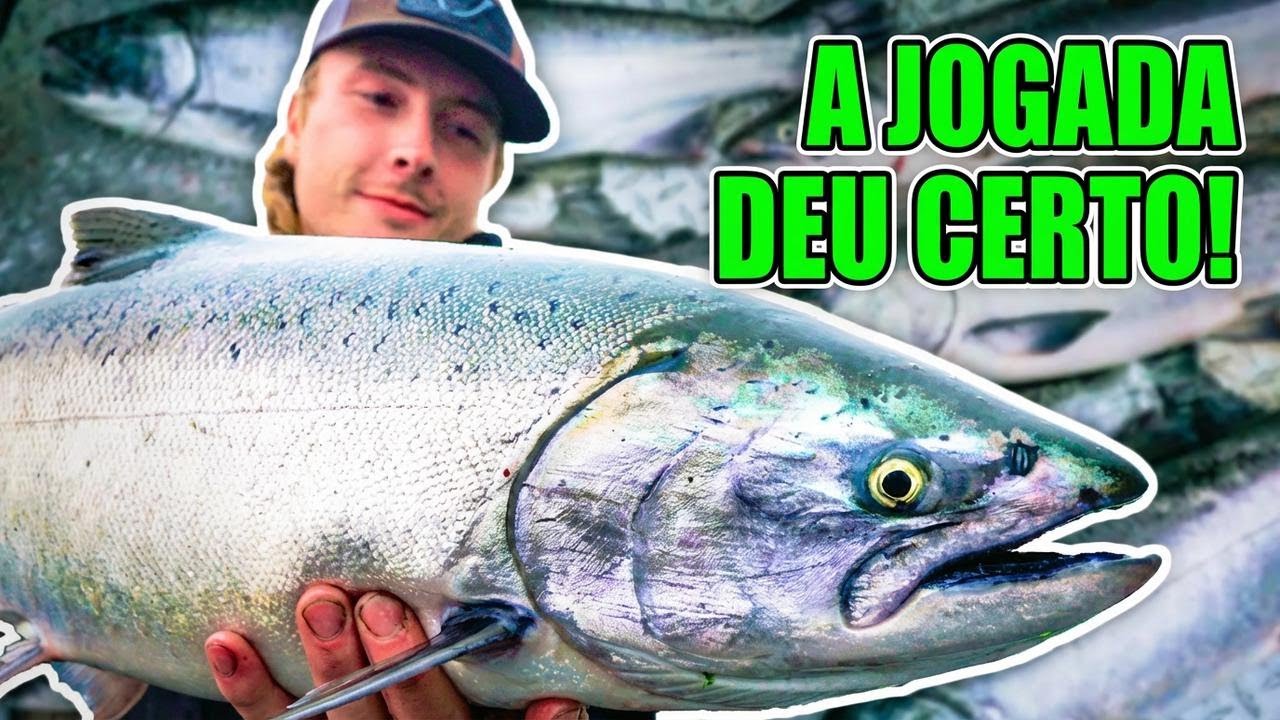 Essa virada mudou tudo! Pescaria épica de salmão no Rio Columbia
