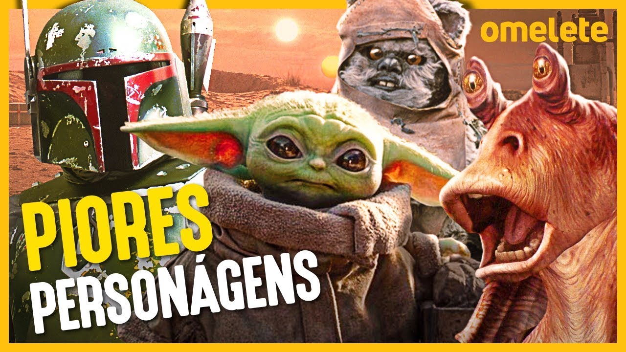 5 PIORES PERSONAGENS DE STAR WARS