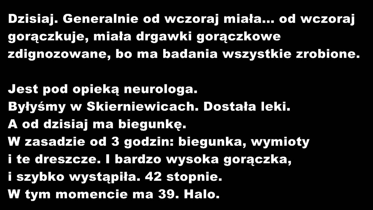 Matka Dominiki rozmawia z dyspozytorem pogotowia
