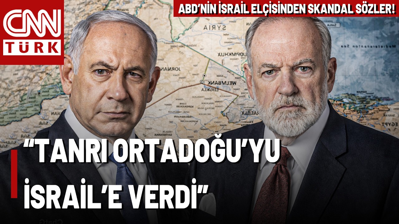 ABD'nin İsrail Büyükelçisi Çizmeyi Aştı! 