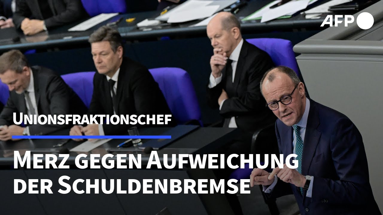 Merz: Keine Aufweichung der Schuldenbremse mit der Union | AFP