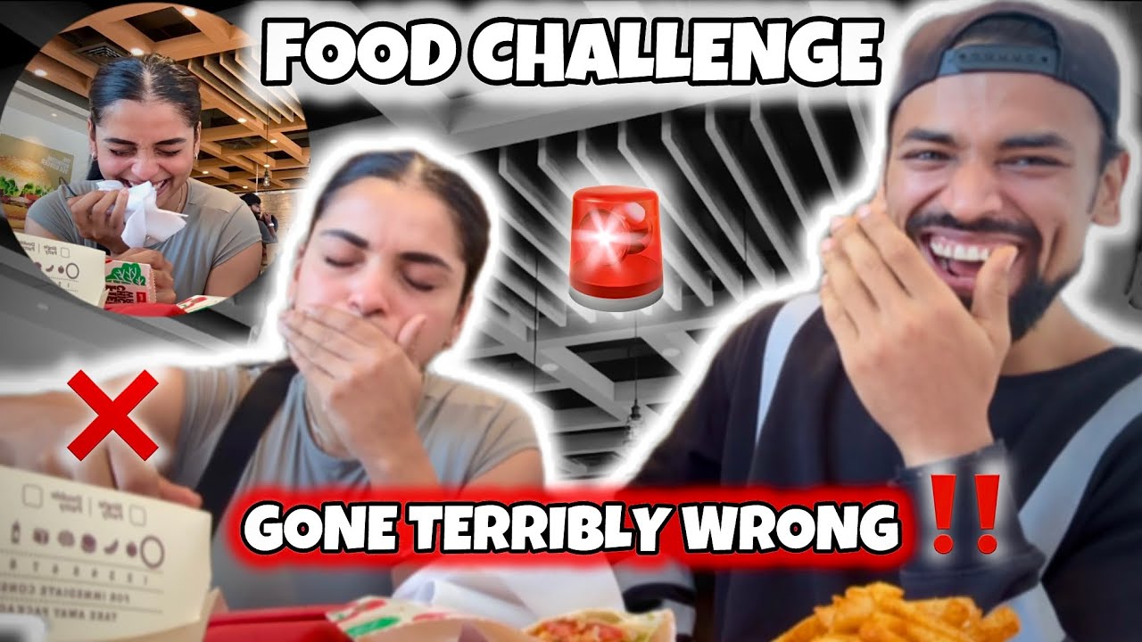 I GOT CHOCKED🥲 | FOOD CHALLENGE GONE WRONG | Ishani Sanghavi @yagnesh_vaishnav