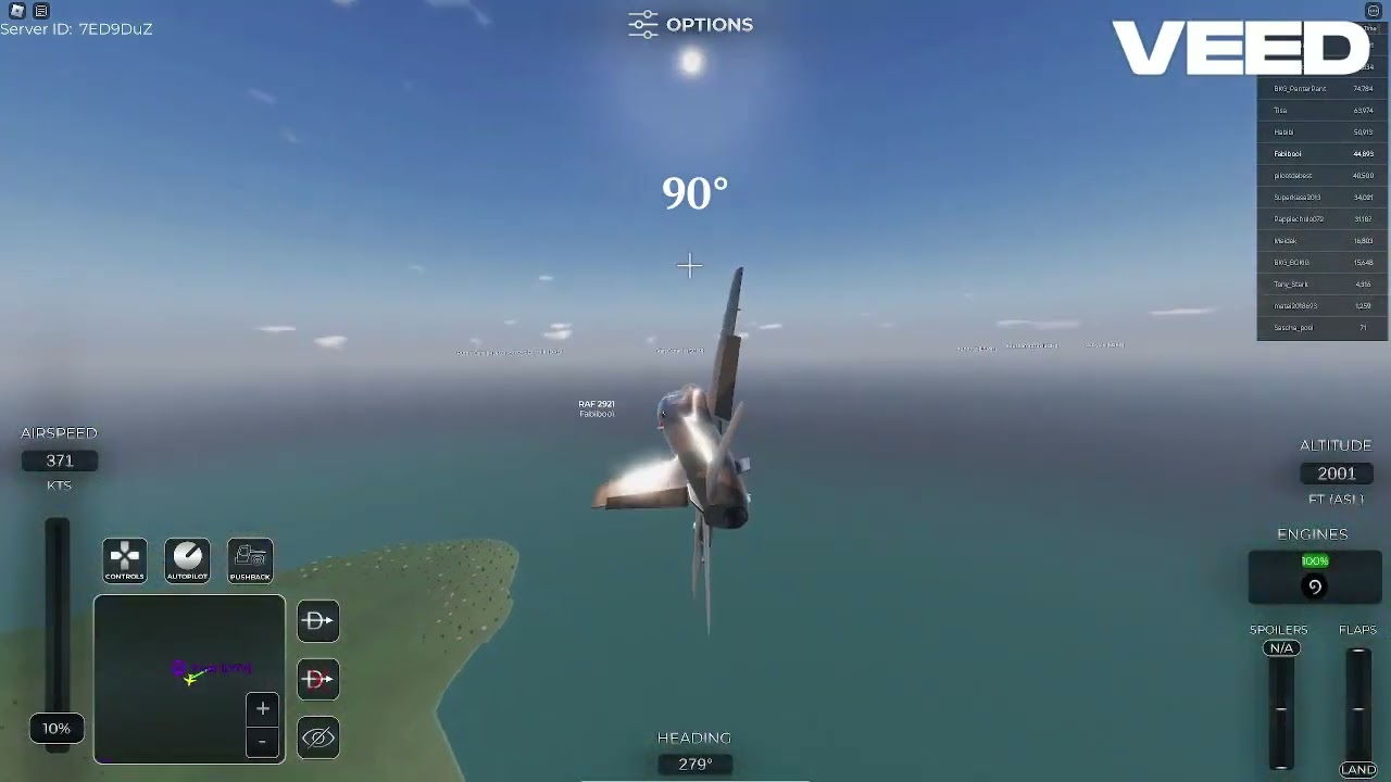 flying in a Hawk T1 in project flight #roblox #planes #hawkT1 #projectflight