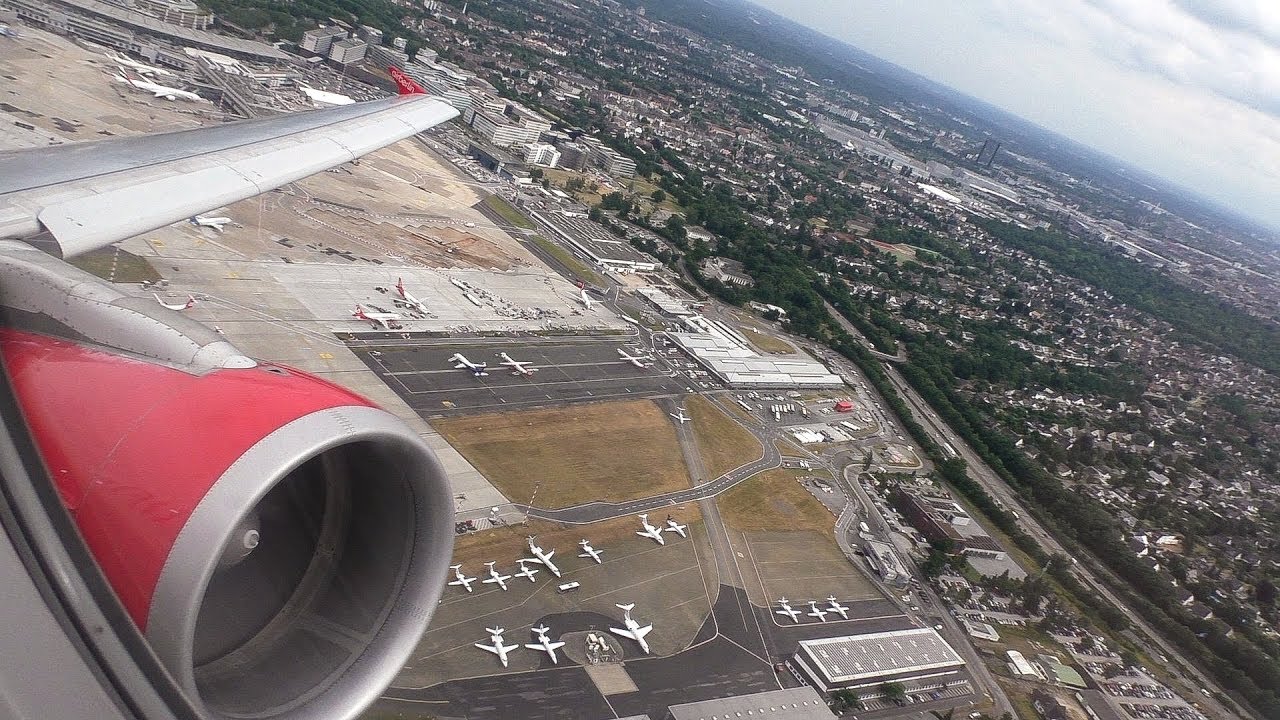 Great CFM56-Engine Sound! | Air Berlin A320 Take Off from Dusseldorf Airport! | D-ABFN