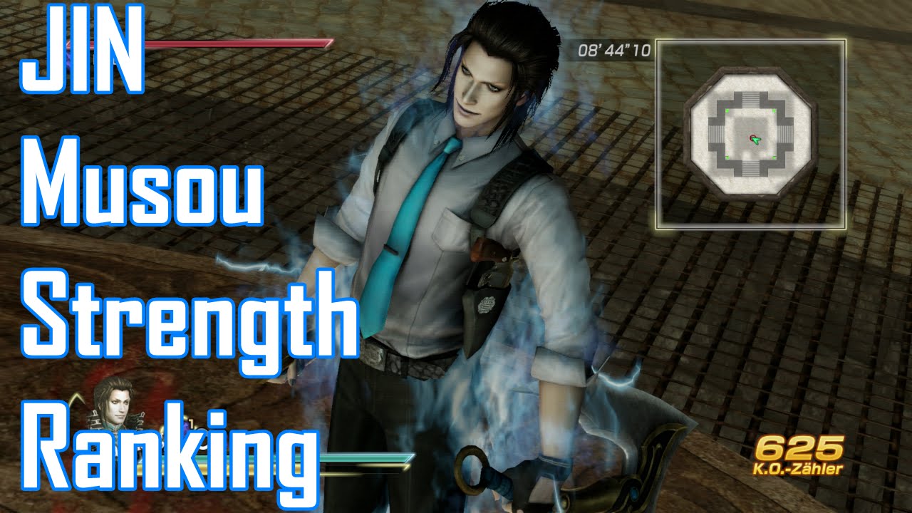 Dynasty Warriors 8 XL Musou Strength Ranking [JIN Kingdom]
