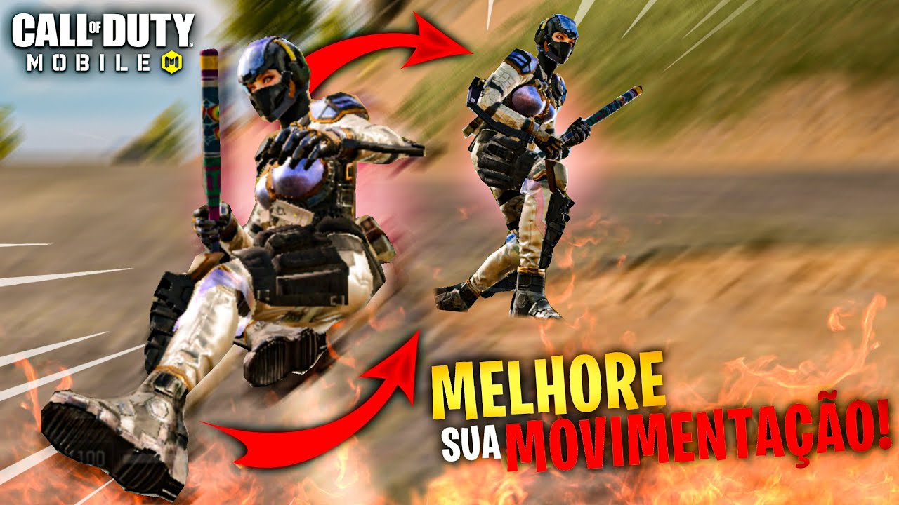 DICAS PARA MELHORAR A SUA MOVIMENTAÇÃO! - CALL OF DUTY MOBILE | BATTLE ROYALE