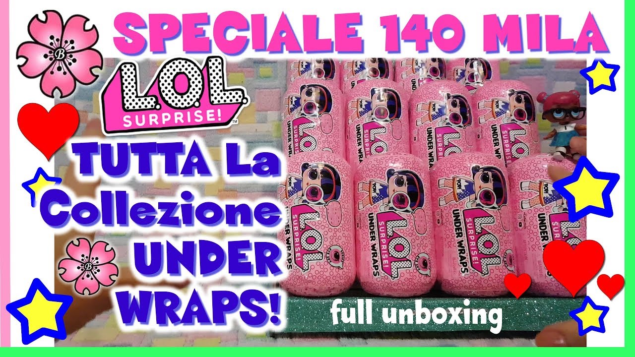 SPECIALE 140k: COLLEZIONE UNDER WRAPS COMPLETA (ma non per noi) by Lara e Babou