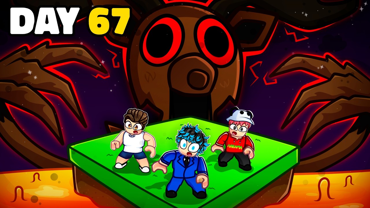 Can 3 YouTubers Survive 99 Nights In the Lava Biome?