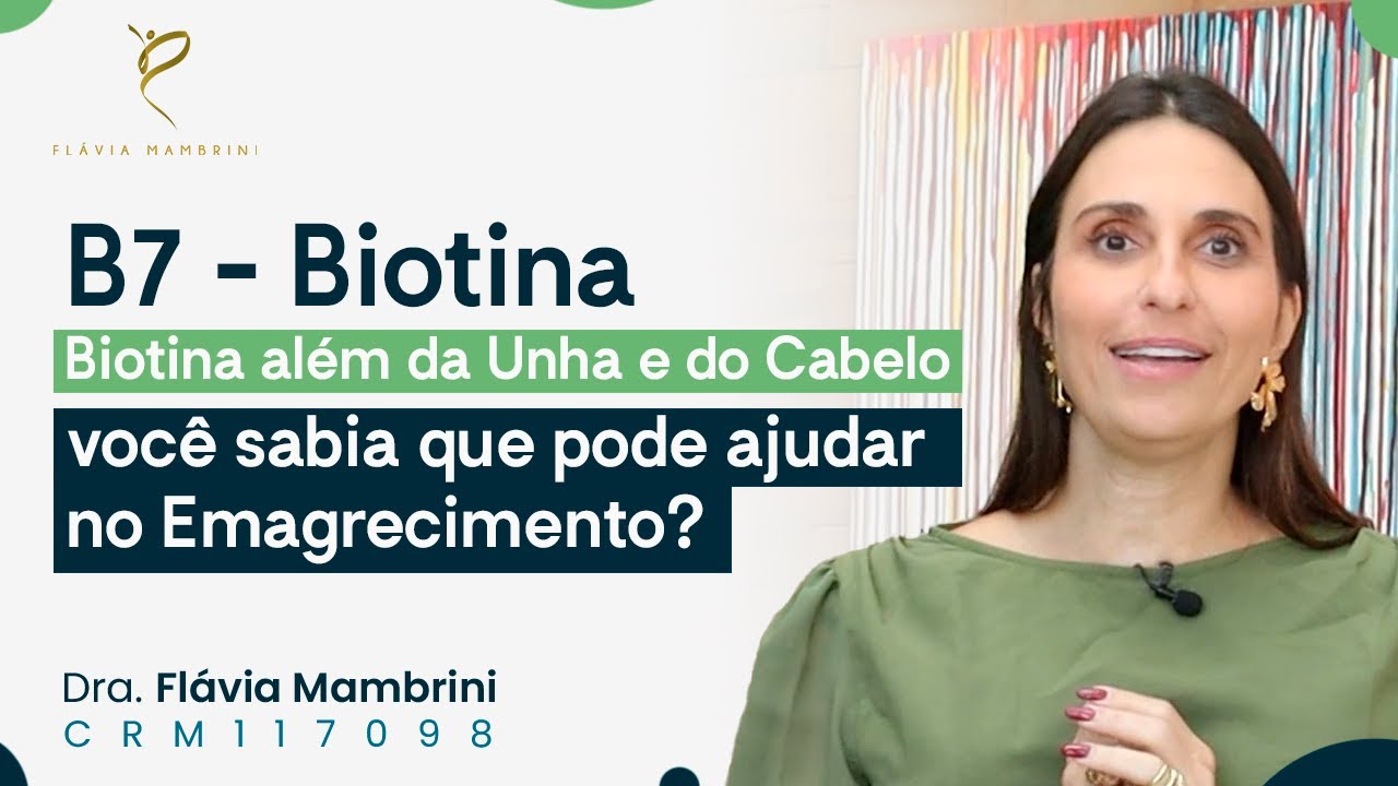 Vitamina B7 - Além de Unhas e Cabelos, Você Sabia que Pode te Ajudar a Emagrecer?