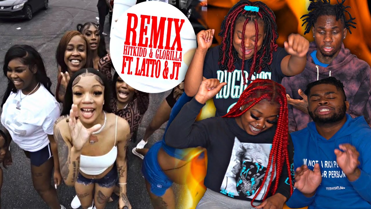 Hitkidd, GloRilla, Latto & JT - F.N.F. (Let's Go) (Remix) | REACTION