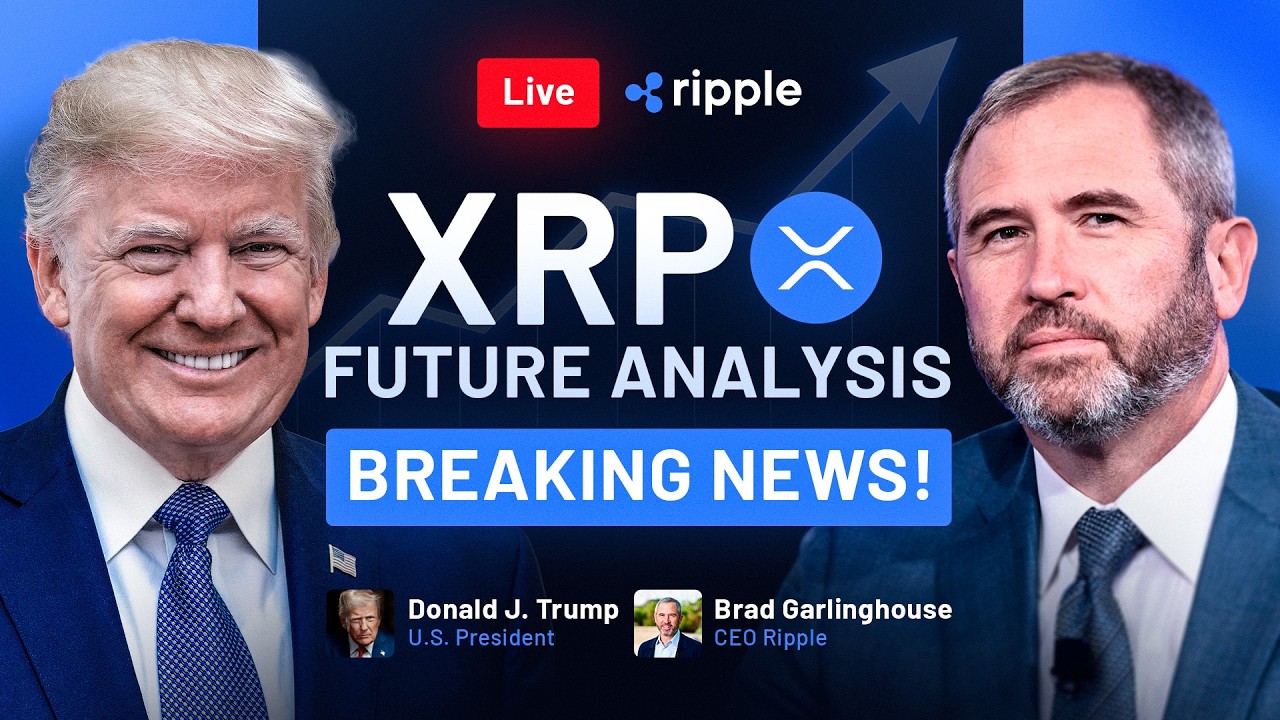 LIVE: Donald Trump & Brad Garlinghouse Discuss the Future of XRP | Ripple Transforms Global Finance