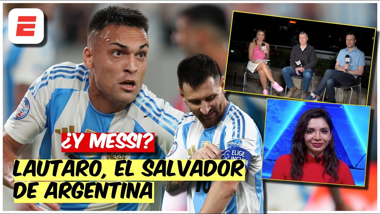 MESSI no fue. LAUTARO MARTÍNEZ, el encargado de salvar a ARGENTINA ante Chile | Exclusivos