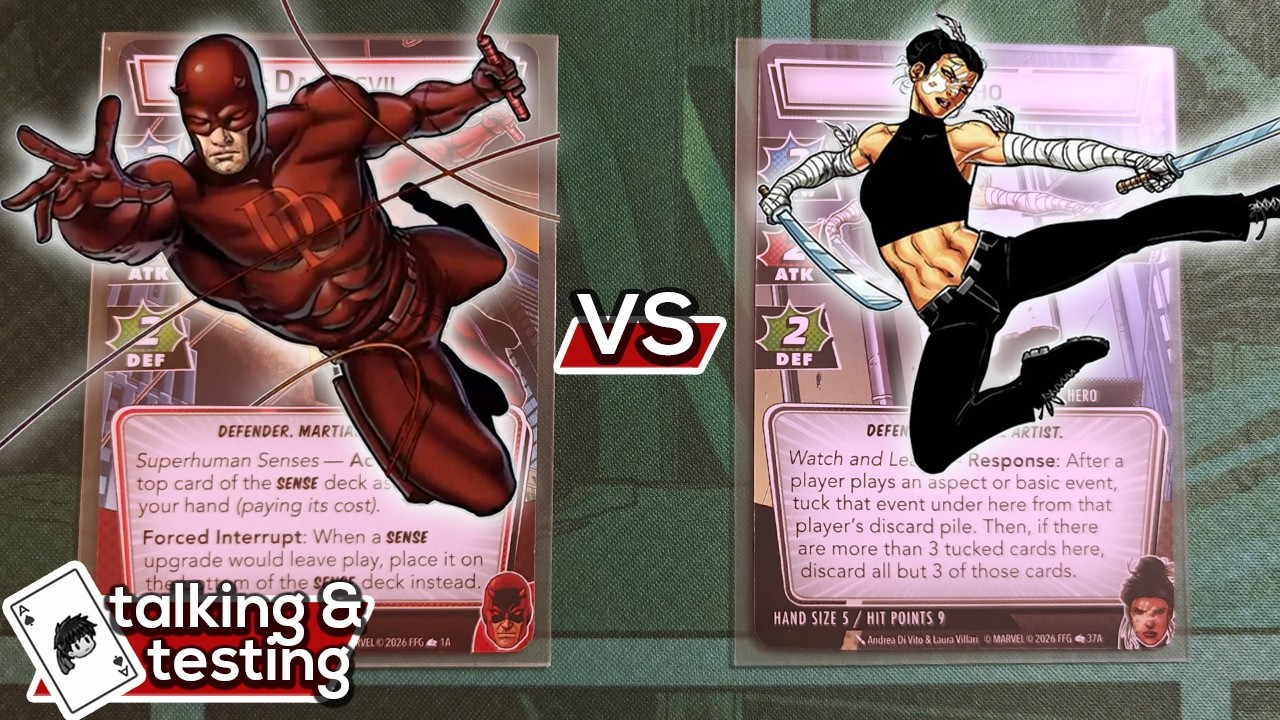 Talking & Testing: Daredevil / Echo Precon (Marvel Champions Gameplay)