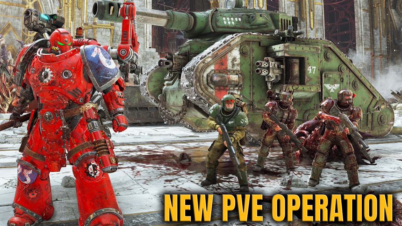 NEW PVE OPERATION DISRUPTION 🔥 Techmarine Gameplay | Warhammer 40,000: Space Marine 2 (4K)