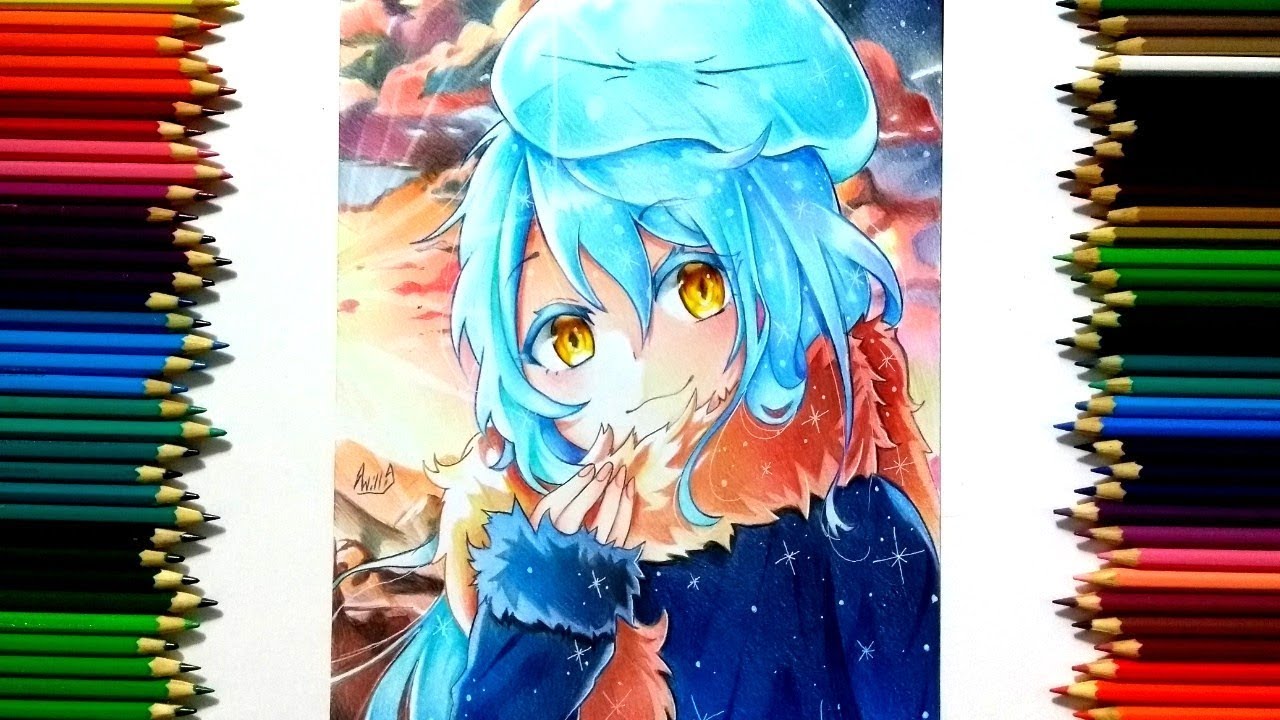 Drawing - Rimuru Tempest ( Tensei shitara slime datta Ken ) [ 転生したらスライムだった件 ]