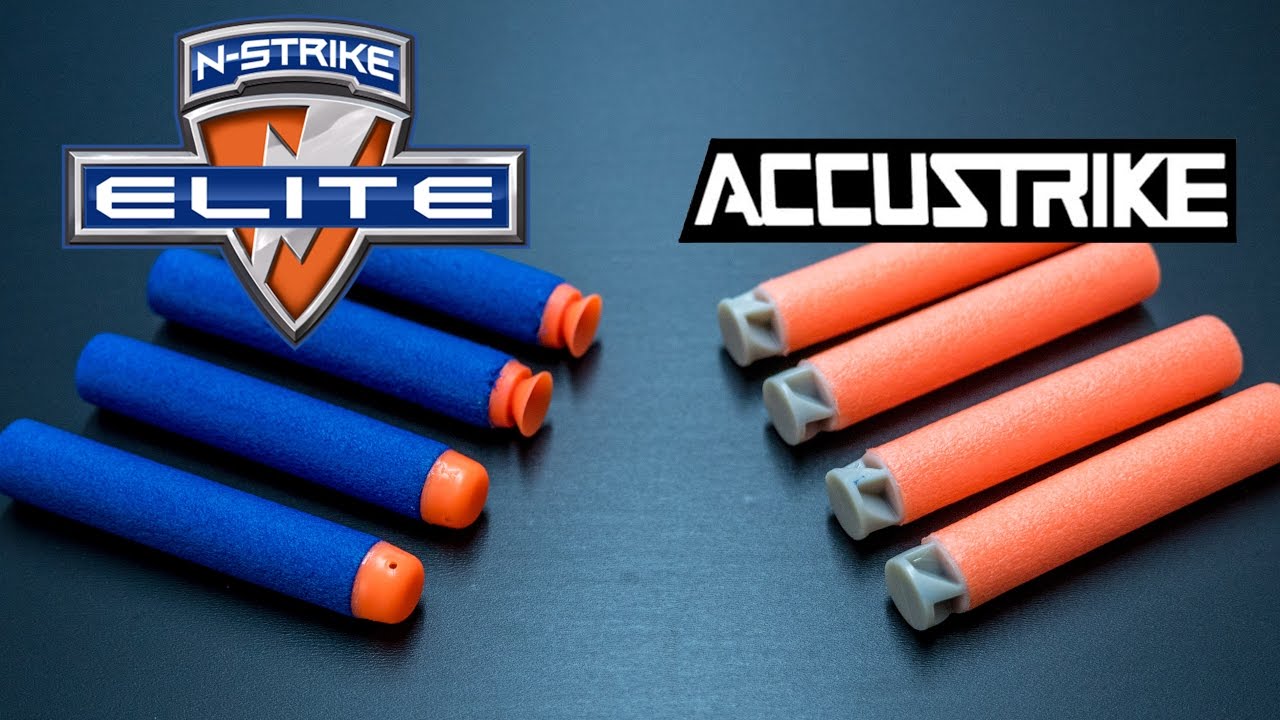 Nerf Accustrike Darts | The UPGRADED Elite Darts!