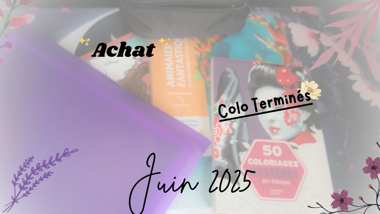 [Bilan colo de juin 2025] + Quelques achats