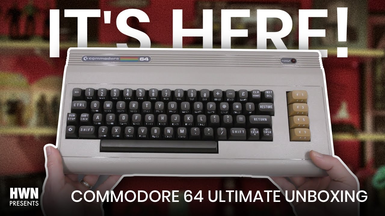 Распаковка и первые впечатления от Commodore 64 Ultimate