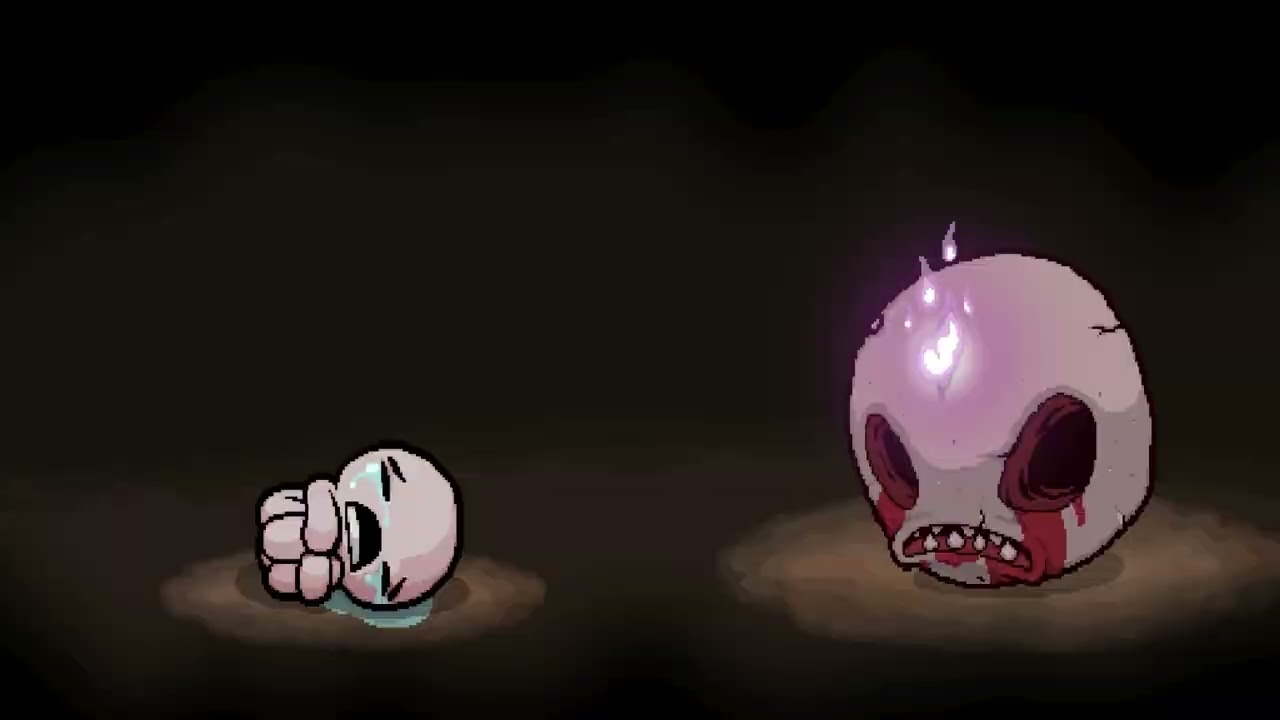 TBOIR+ No Hit Hard Mode Isaac to Isaac Ending