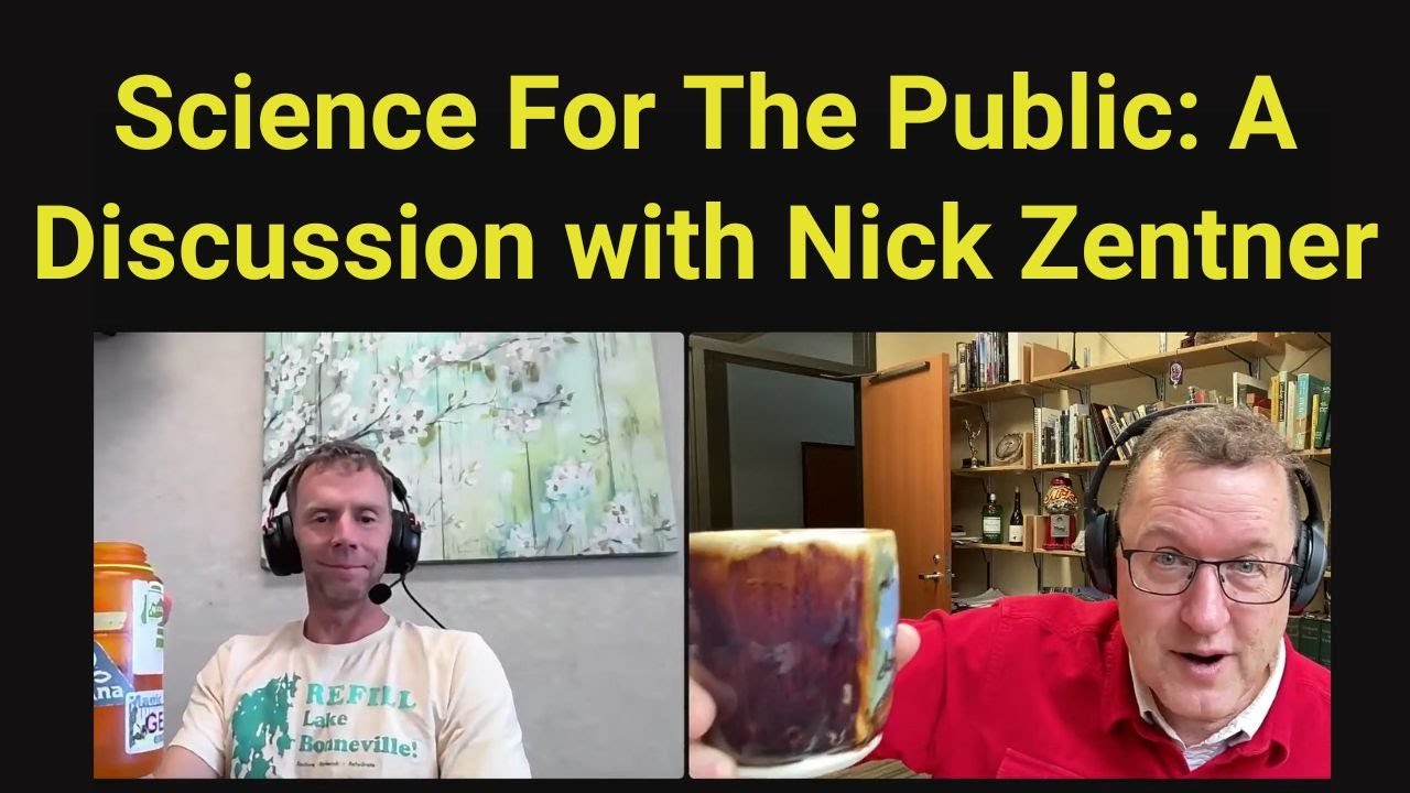Mar 3 Livestream Discussion with Nick Zentner: Science and the Public