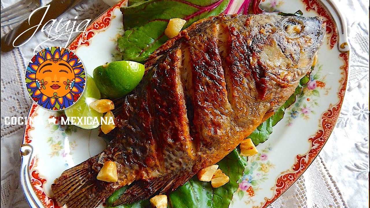 Mojarras Fritas al Mojo de Ajo